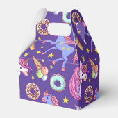 ユニッお洒落クス、ドーナツ、アイスクリームの融合 フェイバーボックス (裏面サイド)