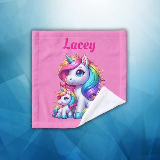 ユニッカラフルクスモノグラムの、名前 | ウォッシュタオル