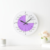 ユニット円壁時計 ラージ壁時計 (ホーム)