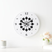 ユニット円：ラジアンの測定値に関するレッスン ラージ壁時計 (ホーム)