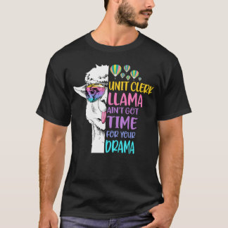 ユニット・クラーク・ラマが得君のドラマの時間に Tシャツ
