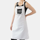 ユニッパーソナライズされたク・ビジネス・ロゴ エプロン (インサイチュ)