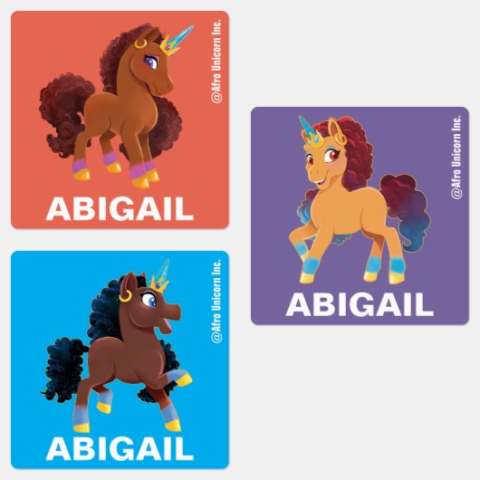 ユニッユニークコーン立ち誇りを持った ラベル (グループ)