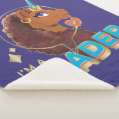 ユニッユニークコーン「私はリーダーだ」デザイン シェルパブランケット (3/4)