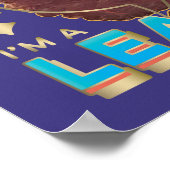 ユニッユニークコーン「私はリーダーだ」デザイン ポスター (角)