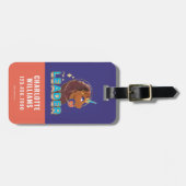 ユニッユニークコーン「私はリーダーだ」デザイン ラゲッジタグ (正面横)