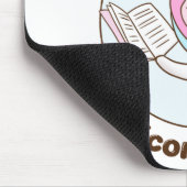 ユニッ信じクの方が読良い マウスパッド (コーナー)