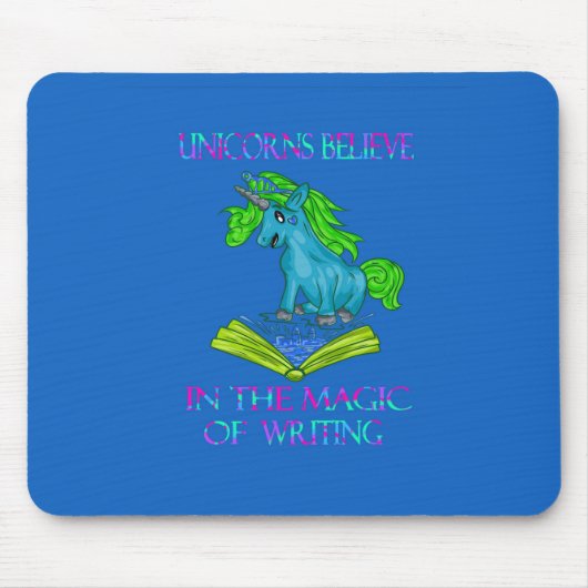 ユニッ信じク・イン・ザ・魔法 マウスパッド (正面)
