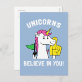 ユニッ信じク・イン ポストカード (正面/裏面)