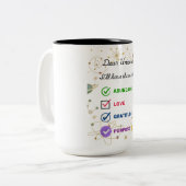 ユニッ親愛ス・マグ – 私はいつもの ツートーンマグカップ (正面左)