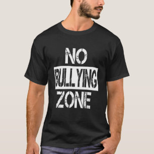 ユニティストップティデイいじめ禁止区域オレンジ私 Tシャツ