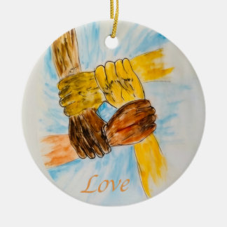 ユニティセラミックスサークルオーナメント セラミックオーナメント