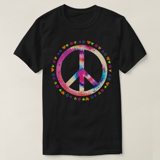 ユニティデイヒッパイギフト平和サイン Tシャツ (デザイン正面)
