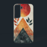 ユニティピークス電話ケース SAMSUNG GALAXY S22ケース<br><div class="desc">太陽と自然のモチーフでアクセントを付けた2つの対称ピークは、コントラストと調和のバランスのとれた象徴的なアートワークを作成する。</div>