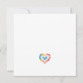 ユニティプライドラブザデイト招待状 セーブザデート (裏面)