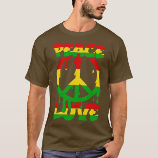 ユニティ・デー平和ラブピース・サイン Tシャツ