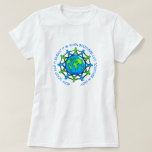 ユニティ・プサルムで共感動的に暮らす Tシャツ