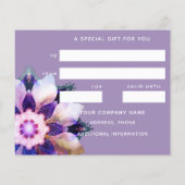 ユニティ・マンダラ チラシ (裏面)