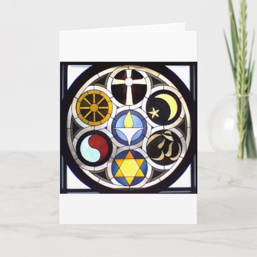 ユニテリアンのUniversalist教会ロックフォード、IL カード (正面)