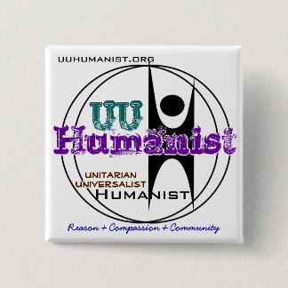 ユニテリアンのUniversalist (UU)ヒューマニスト 缶バッジ