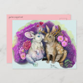 ユニバニーキスジャッカロープマジカルラブ ポストカード (正面/裏面)