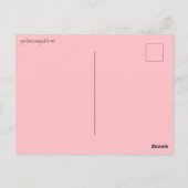 ユニバニーキスジャッカロープマジカルラブ ポストカード (裏面)