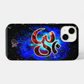 ユニバーサルオーマンアーサナ iPhoneケース (裏面横)