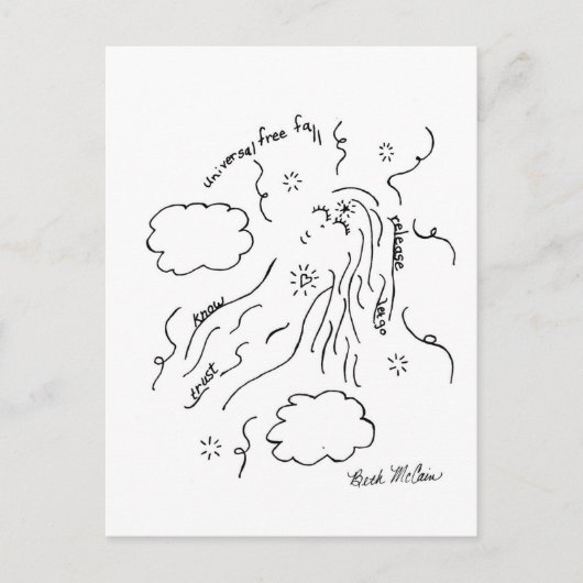 ユニバーサルフリー秋はがき ポストカード (正面)