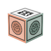 ユニバーサルマイルストーンの従業員記念日 フォトキューブ (裏面アングル)