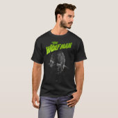 ユニバーサルモンスターズ アーティストシリーズ オオカミ男の肖像画 Tシャツ (正面フル)
