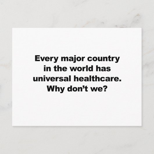 ユニバーサル医療 ポストカード (正面)