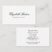 ユニバーサル名刺シンプルスタイルミニマル 名刺 (正面/裏面)