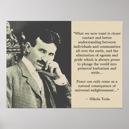ユニバーサル啓発 – Tesla Poster ポスター (正面)