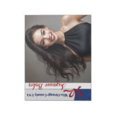 ユニバーサル王室の-カスタム Pageantオートグラフページ ノートパッド (回転)