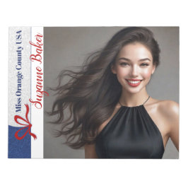 ユニバーサル王室の-カスタム Pageantオートグラフページ ノートパッド