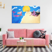 ユニバーサル言語キャンバス印刷 キャンバスプリント (インサイチュ (リビング))