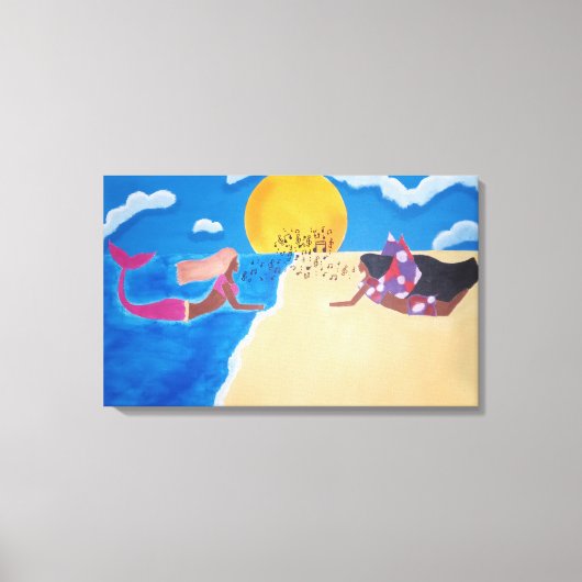 ユニバーサル言語キャンバス印刷 キャンバスプリント (正面)