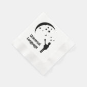 ユニバーサル言語音楽デザイン 縁ありカクテルナプキン (角)