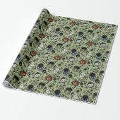 ユニバーサル・モンスターズ - グリーン ラッピングペーパー (アンロールド)