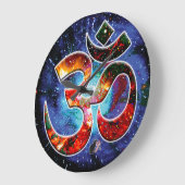 ユニバーサルOMアサナ ラージ壁時計 (傾斜)