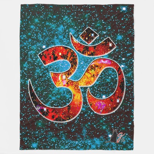 ユニバーサルOMハム フリースブランケット (正面)