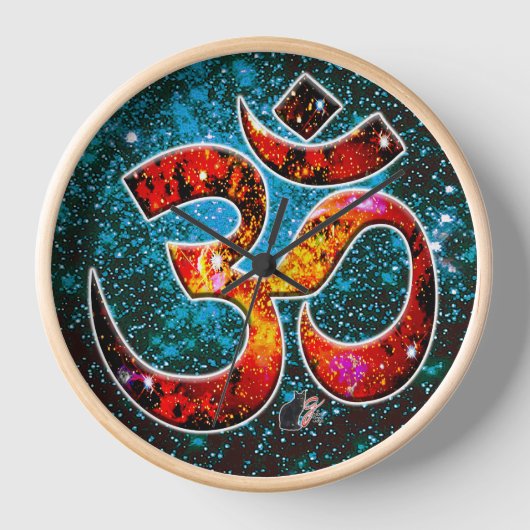 ユニバーサルOMハム 壁時計 (正面)