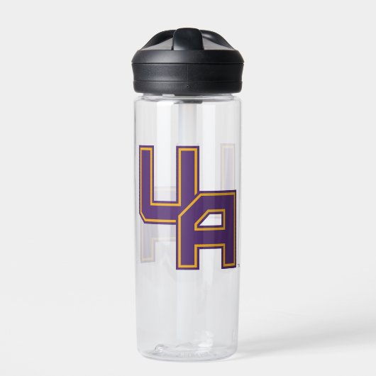 ユニバーシティアットアルバニーイニシャルロゴ ウォーターボトル (正面)