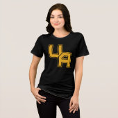 ユニバーシティアットアルバニーイニシャルロゴ トライブレンドＴシャツ (正面全面)