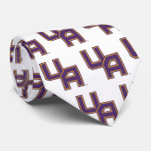ユニバーシティアットアルバニーイニシャルロゴ ネクタイ (ロール)