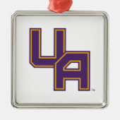 ユニバーシティアットアルバニーイニシャルロゴ メタルオーナメント (正面)