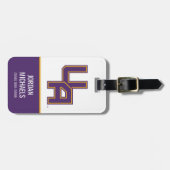 ユニバーシティアットアルバニーイニシャルロゴ ラゲッジタグ (正面横)