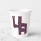 ユニバーシティアットアルバニーイニシャルロゴ 紙コップ (正面)