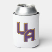 ユニバーシティアットアルバニーイニシャルロゴ 缶クーラー (缶正面)