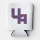 ユニバーシティアットアルバニーイニシャルロゴ 缶クーラー (正面)